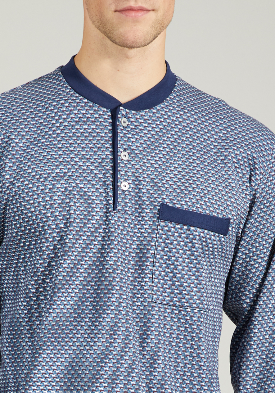 BipBip Men's pyjama with pockets on the top