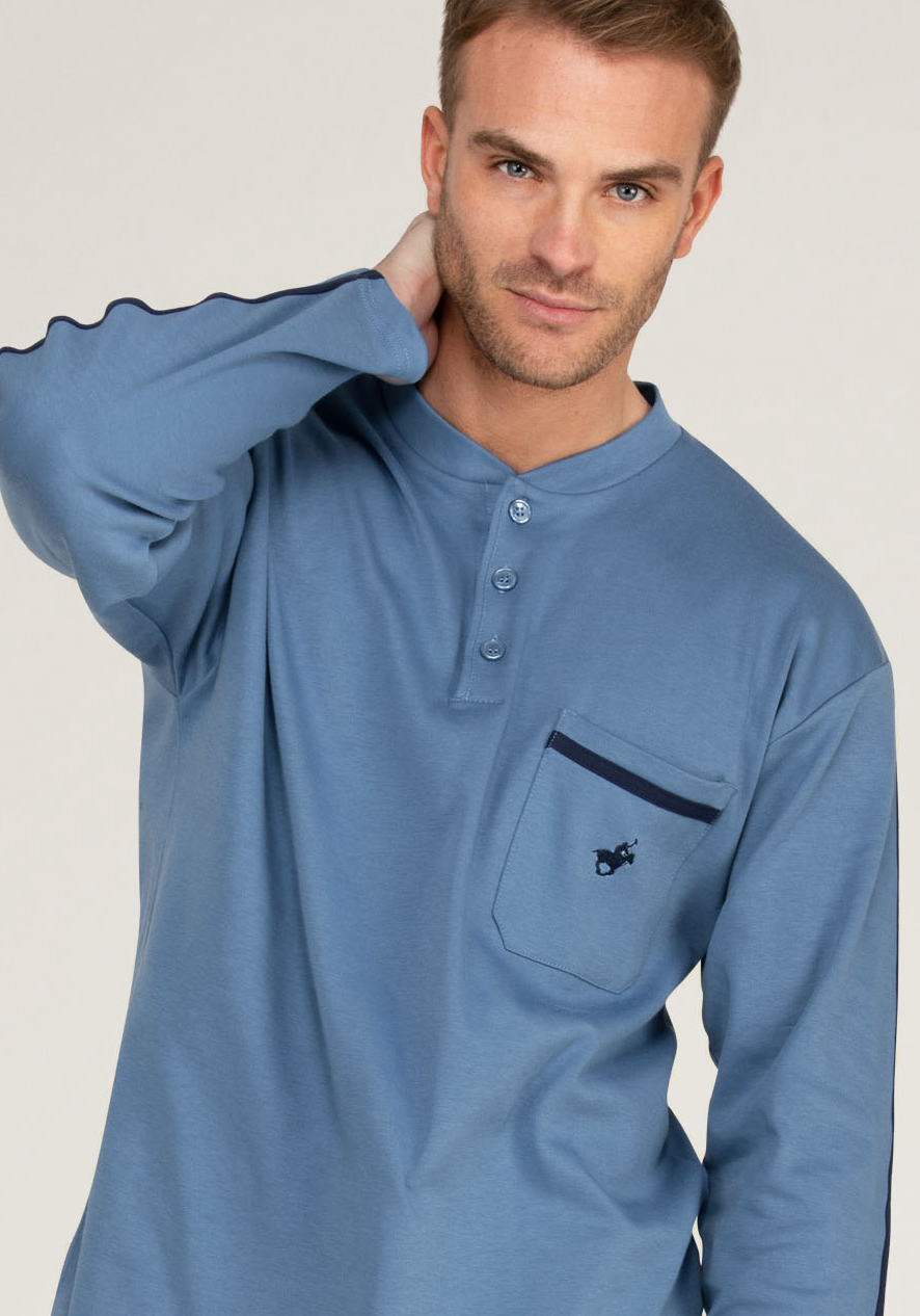 BipBip Men pyjamas in warm pure cotton
