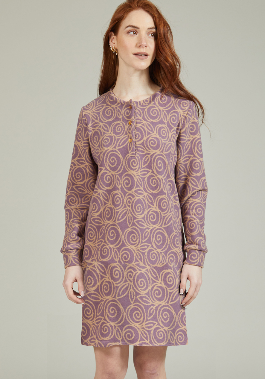 BipBip DONNA CAMICIA NOTTE CON 4 BOTTONI