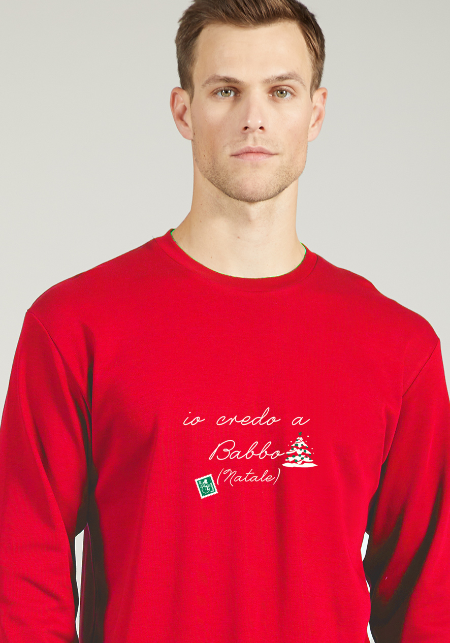 BipBip Pigiama Uomo serafino bordato in caldo cotone