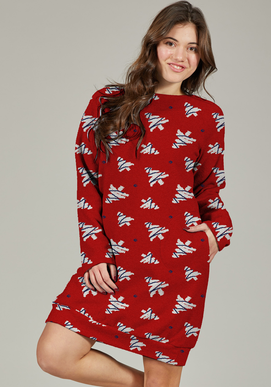 BipBip DONNA ABITO MANICHE RAGLAN CON TASCHE