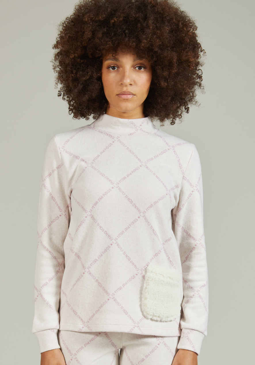 BipBip Tuta casa e pigiama con collo alto