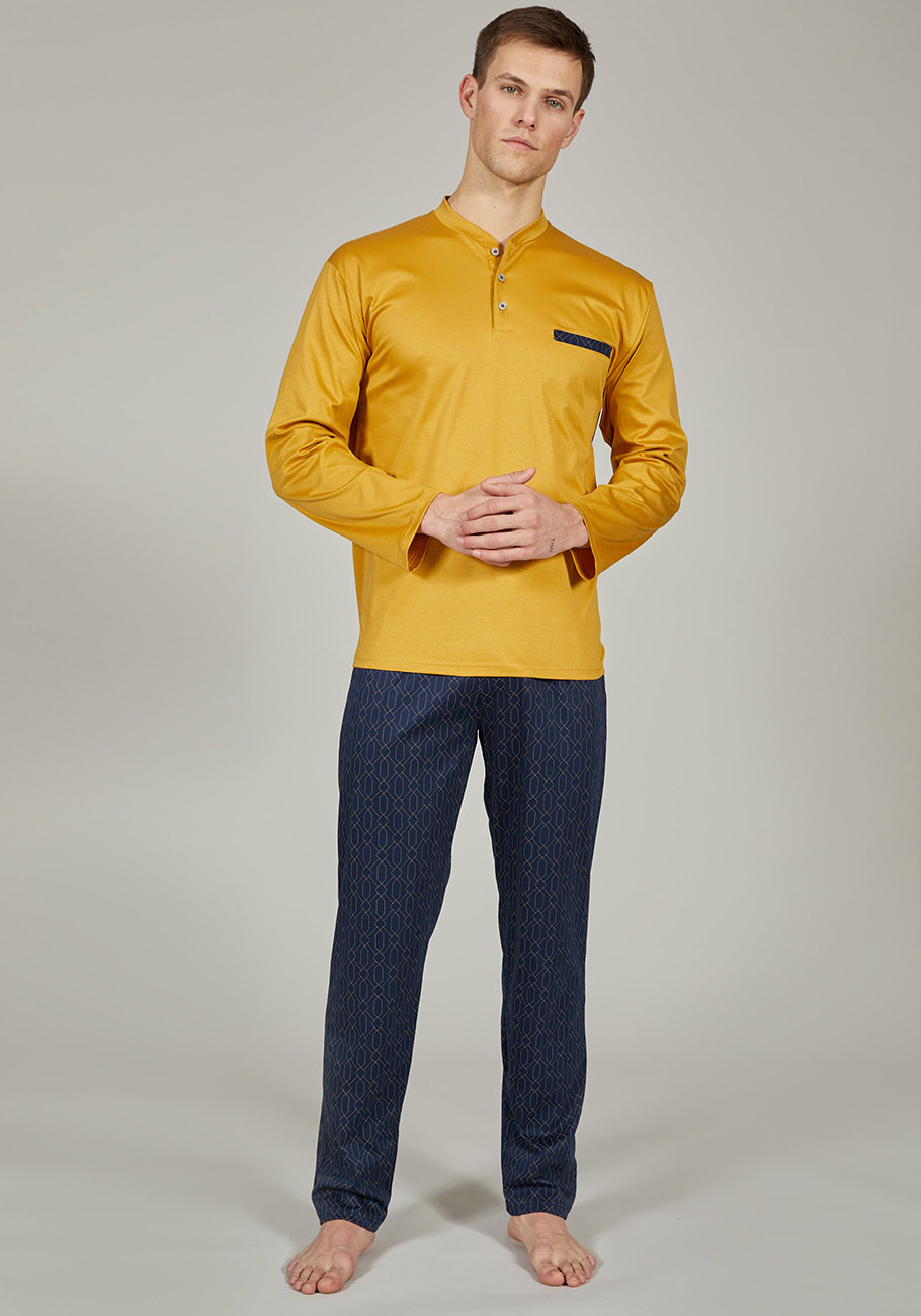 BipBip mens pyjama in mercerized cotton